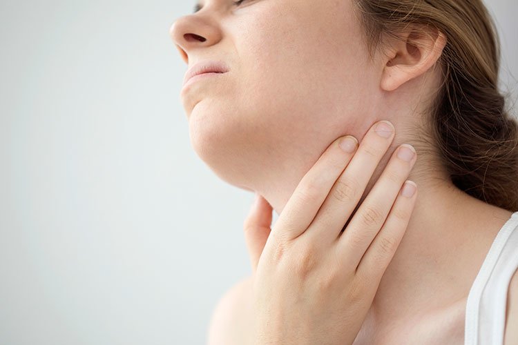 swollen lymph nodes in neck cancer