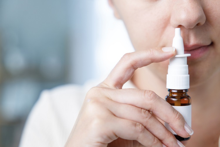 Over the counter nasal spray for clearance congestion